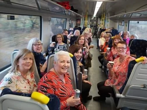 One of the great things about Glow is the very active social life, we're forever going on Glow Girls Days Out eg walks, theatre trips, a day in the city, morning coffee, lunch, dinner, spa days and even fabulous weekends away!